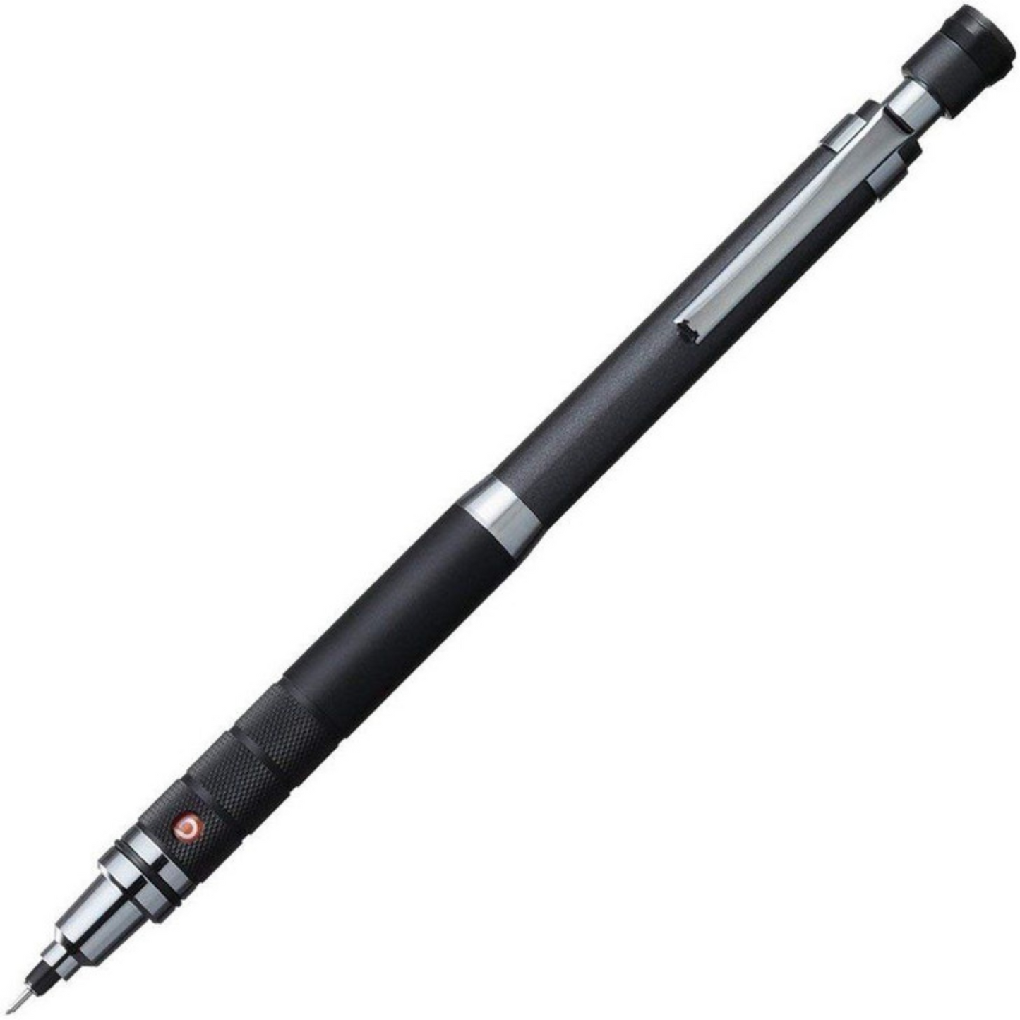 PRE-ORDER JULY! Uni Kuru Toga Mechanical Pencil - Roulette Knurled Metal Model 0.5mm - Gun Metallic