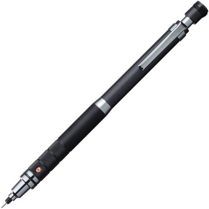 PRE-ORDER JULY! Uni Kuru Toga Mechanical Pencil - Roulette Knurled Metal Model 0.5mm - Gun Metallic