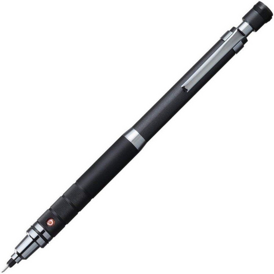 PRE-ORDER JULY! Uni Kuru Toga Mechanical Pencil - Roulette Knurled Metal Model 0.5mm - Gun Metallic