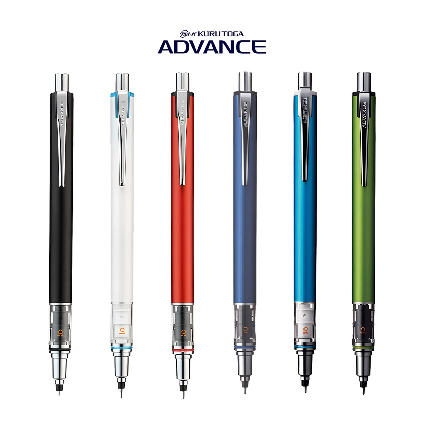 PRE-ORDER JULY! Uni Kuru Toga Mechanical Pencil - Advanced Model 0.5mm - Black