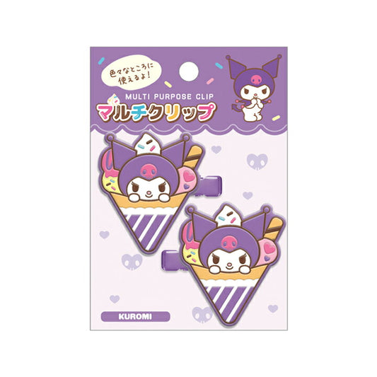 Sanrio Kuromi Sweet Crepe Clip Set