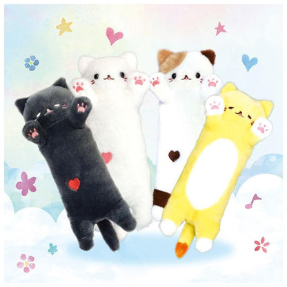 Kitty Cat Nyanko Plush - Squeaky Cat Squeeze Toy 22.5 cm