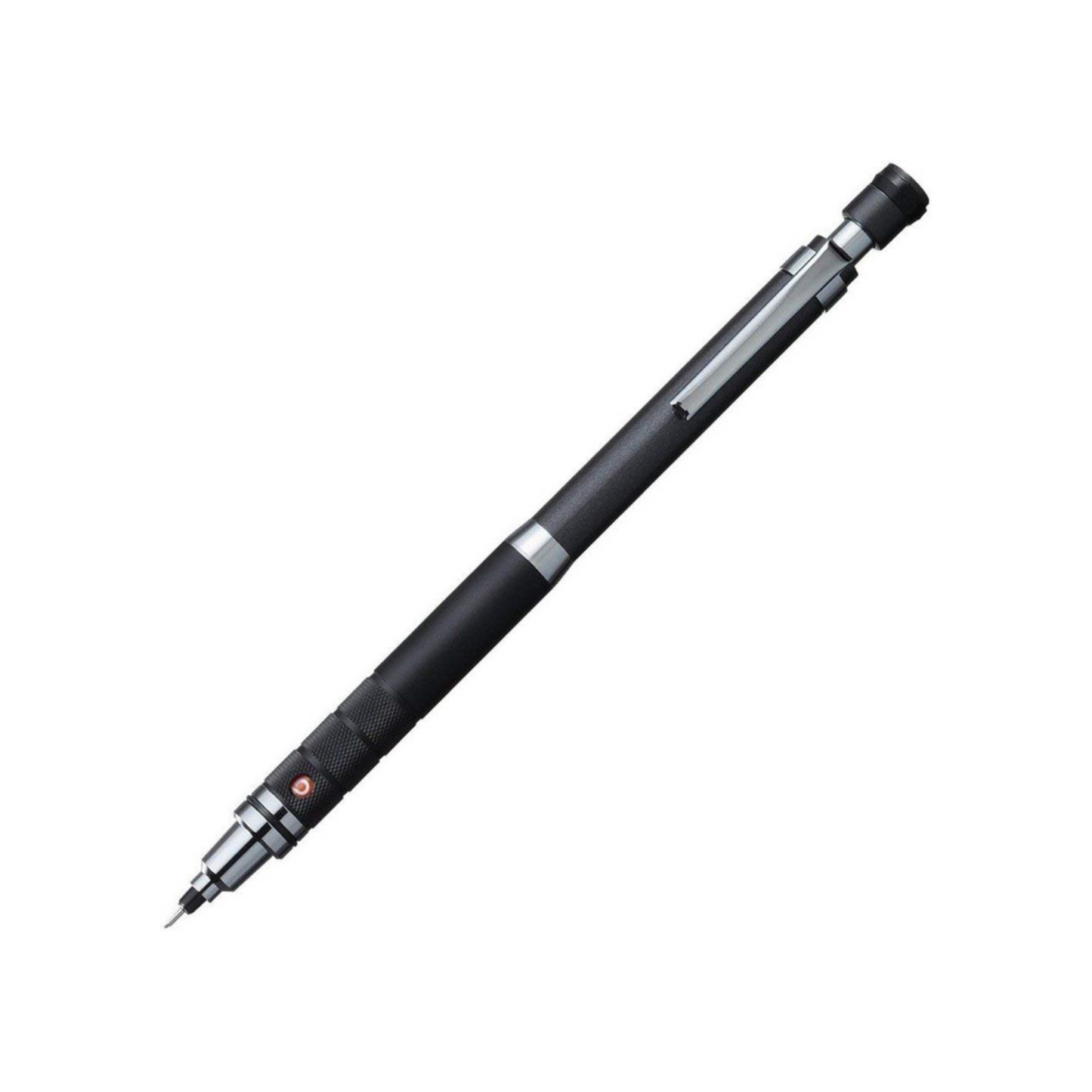 PRE-ORDER JULY! Uni Kuru Toga Mechanical Pencil - Roulette Knurled Metal Model 0.5mm - Gun Metallic