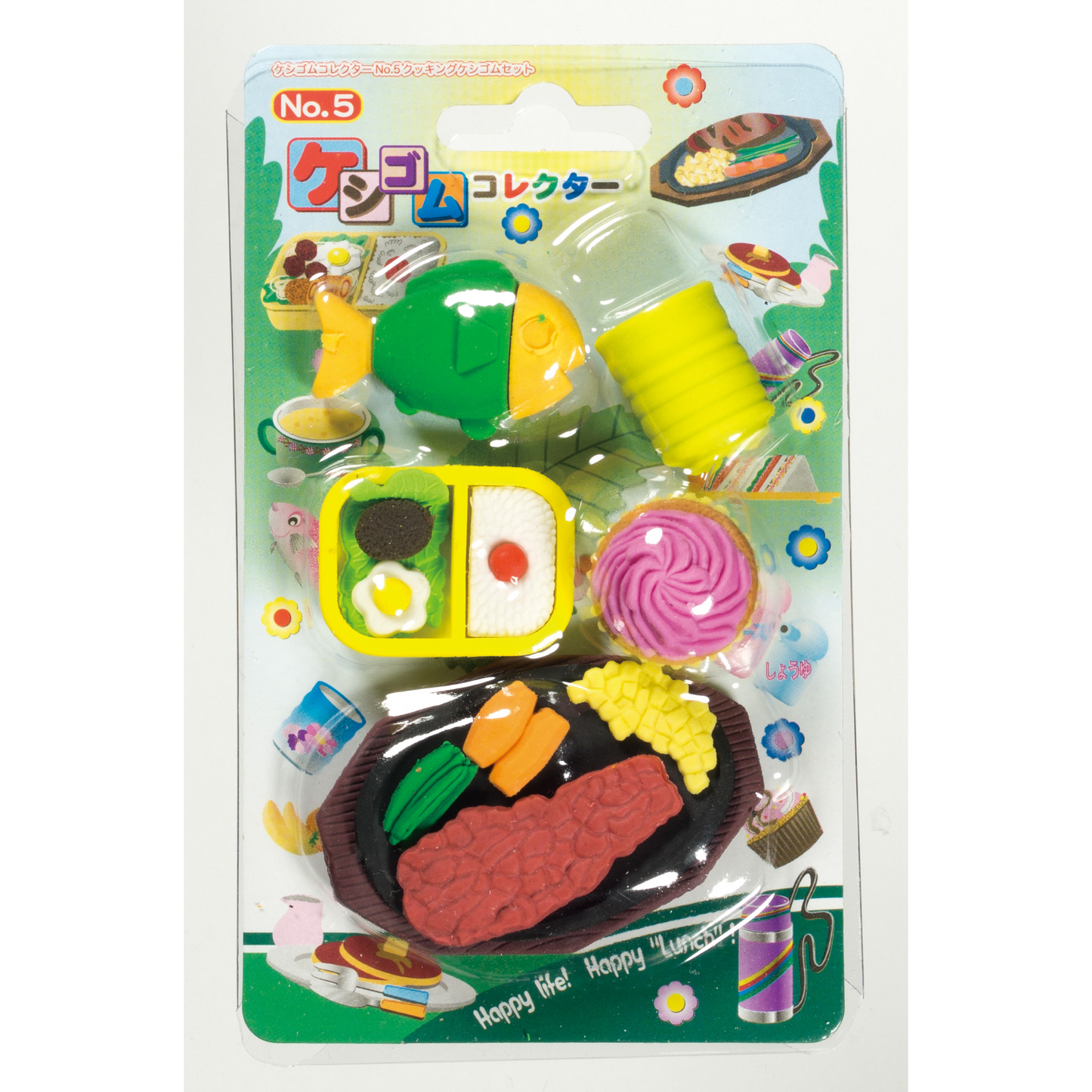 PRE-ORDER JULY! Japanese Toy Food Eraser Collector Set of 6