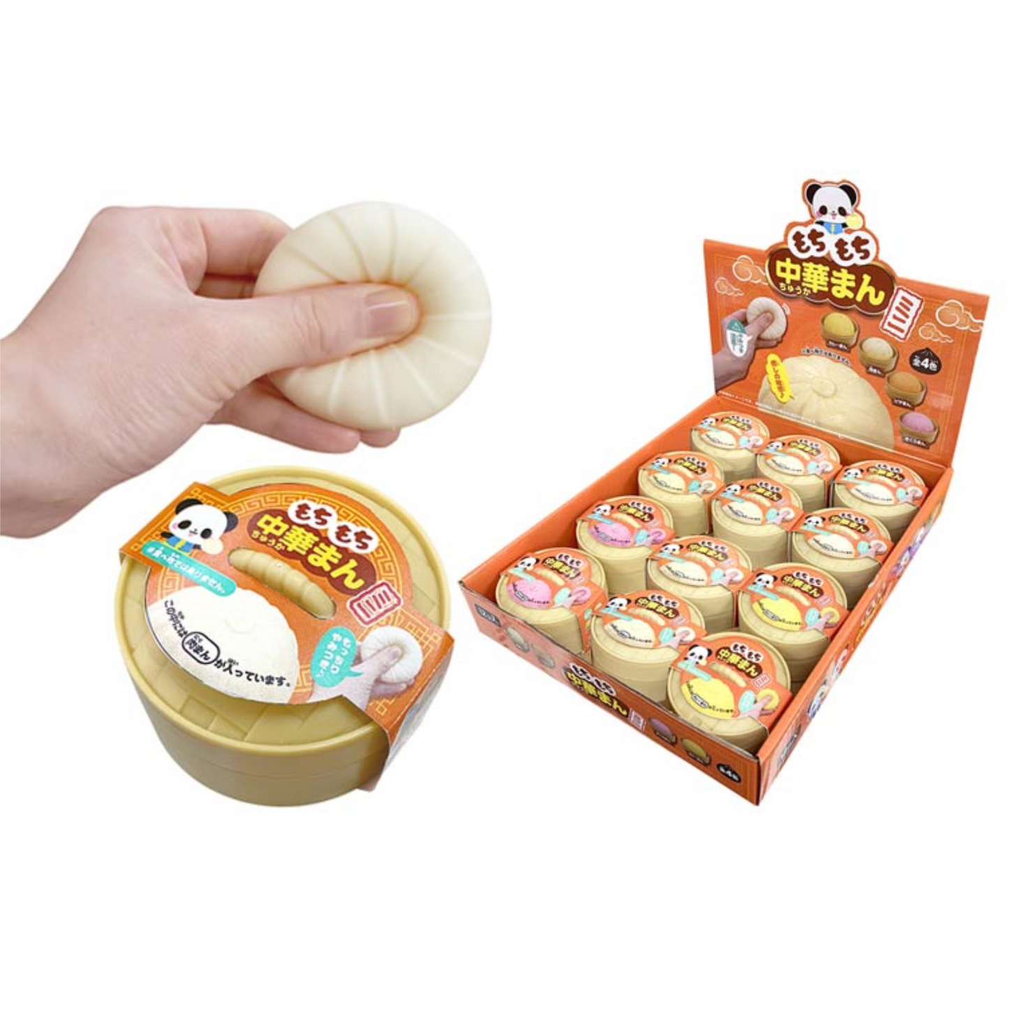 PRE-ORDER! Japanese Toy - Squishy Mochi Chinese Bao Bun