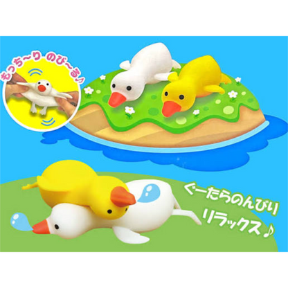 PRE-ORDER! Japanese Toy - Squishy Mochi Lazy Duck Friend