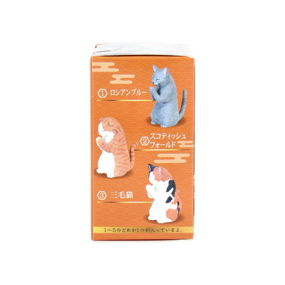 PRE-ORDER! YELL Blind Box Toy Figure - Cat Worship - Gassho Takumi