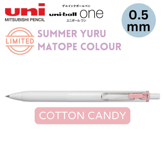 Uni-Ball One Limited Edition Gel Pen - 0.5mm - Cotton Candy