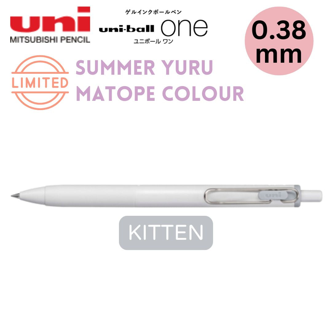 Uni-Ball One Limited Edition Gel Pen - 0.38mm - Kitten