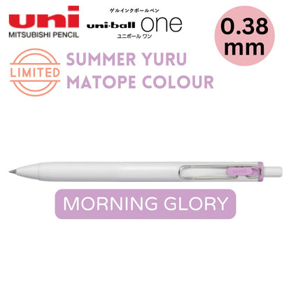 Stylo gel Uni-Ball One - 0,38 mm - Morning Glory