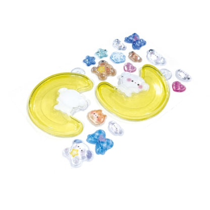 Bonbon Drop Shaker Kit - Star & Moon DIY Keychain Set