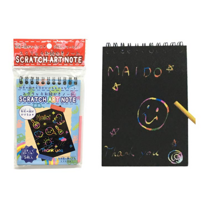 PRE-ORDER! Japanese Art & Crafts - Scratch Note