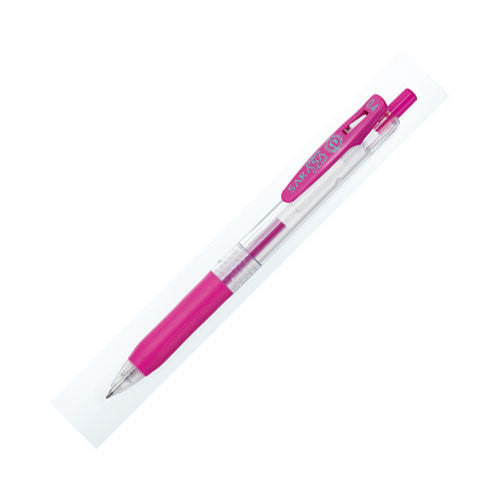 Zebra Sarasa Clip Gel Pen – 0.4mm – Magenta