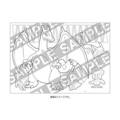 PRE-ORDER! Japanese Coloring Book - Pokemon