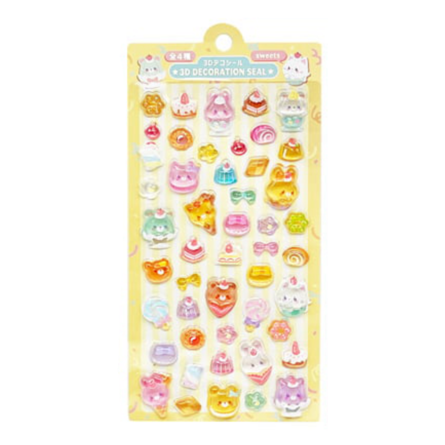 PRE-ORDER! Sticker Sheet - 3D Bonbon Decoraction Seal - Fancy Series