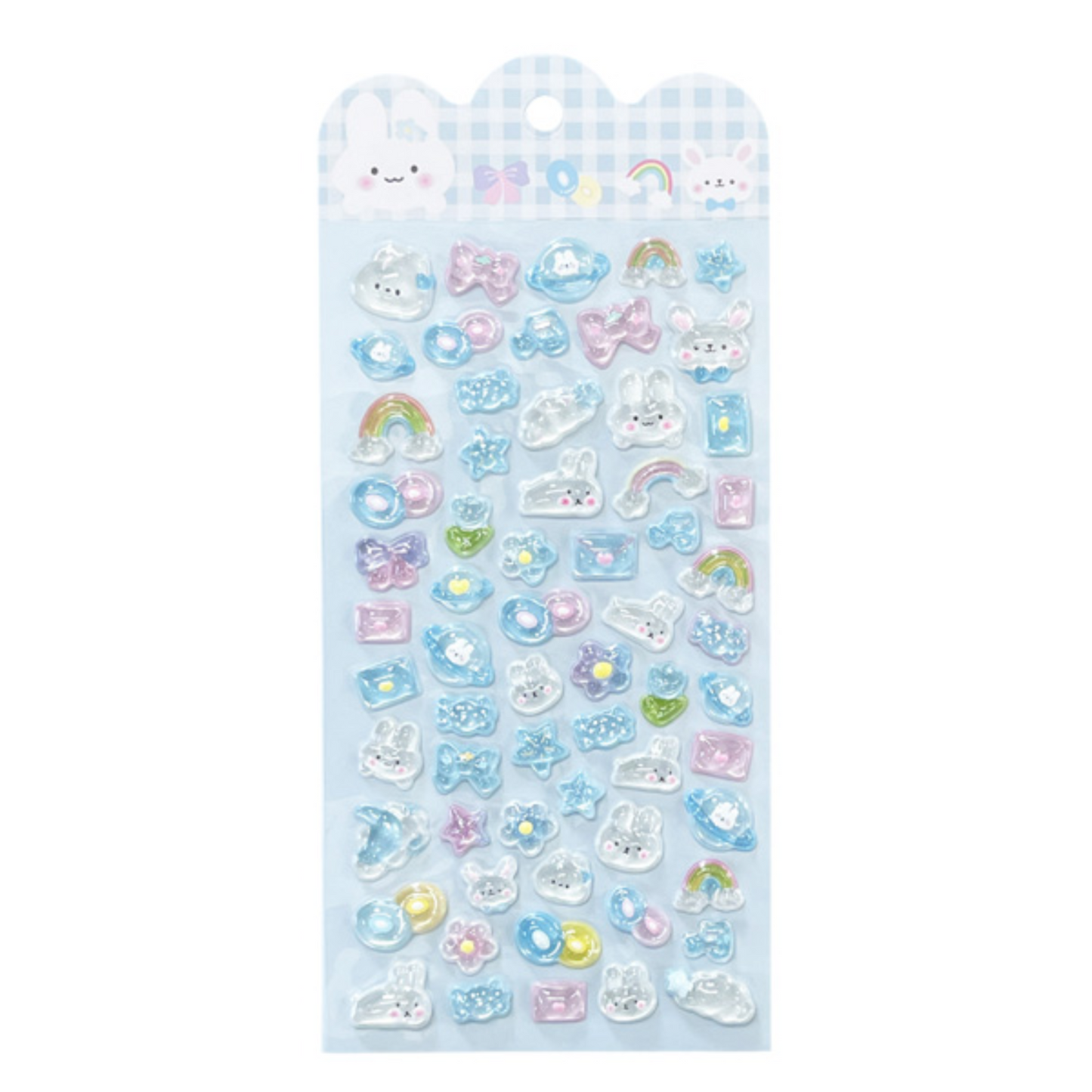 PRE-ORDER! Sticker Sheet - 3D Bonbon Decoraction Seal - Animal Series