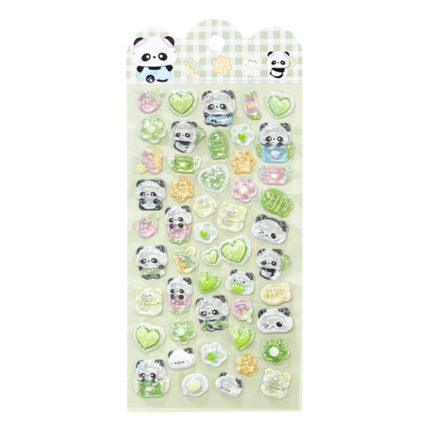 PRE-ORDER! Sticker Sheet - 3D Bonbon Decoraction Seal - Animal Series