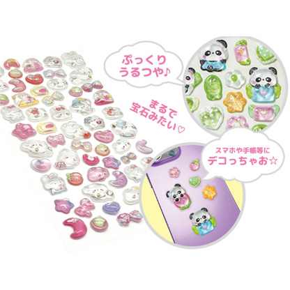 PRE-ORDER! Sticker Sheet - 3D Bonbon Decoraction Seal - Animal Series
