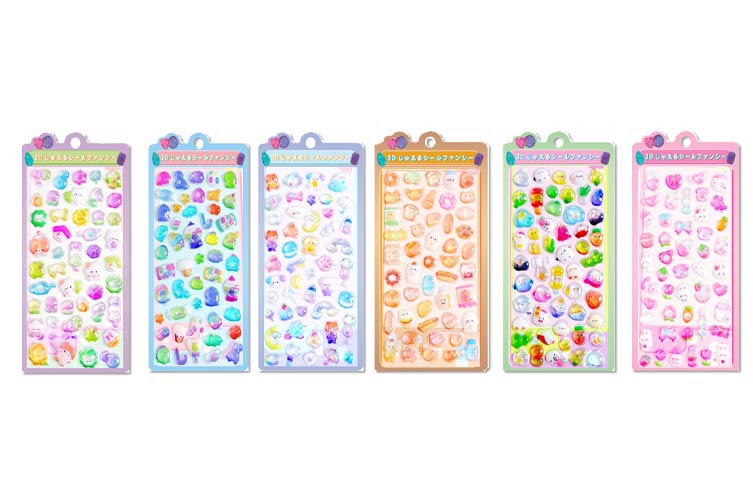 PRE-ORDER! Sticker Sheet - 3D Bonbon Decoraction Seal - Dream Series