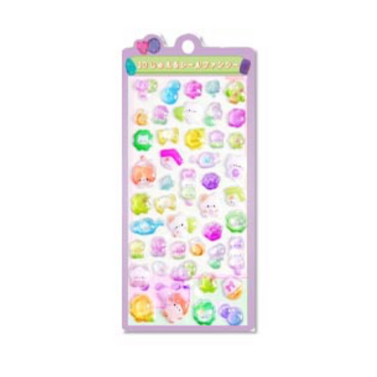 NEW! Sticker Sheet - 3D Bonbon Decoraction Seal - Dream Series