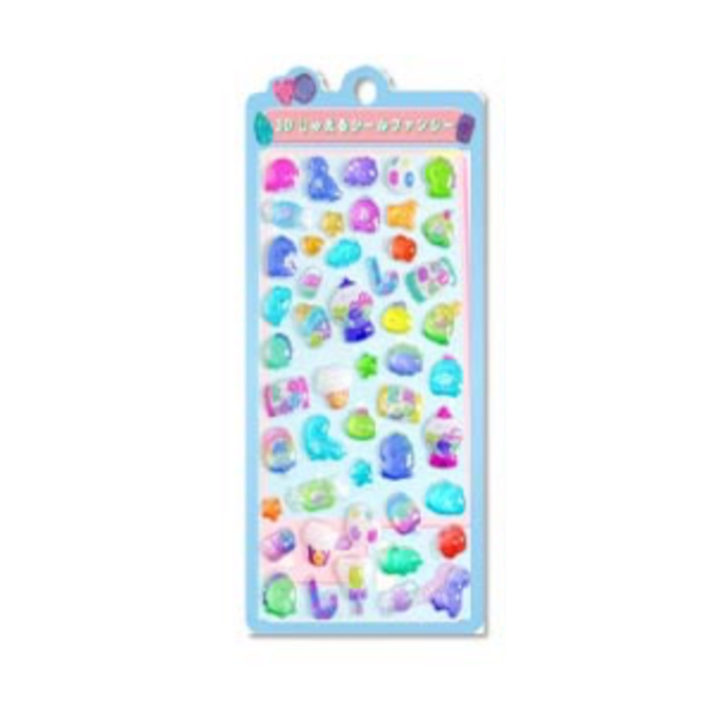 PRE-ORDER! Sticker Sheet - 3D Bonbon Decoraction Seal - Dream Series