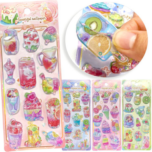 PRE-ORDER! Sticker Sheet - Sweet Water Shaker - Drinks Series