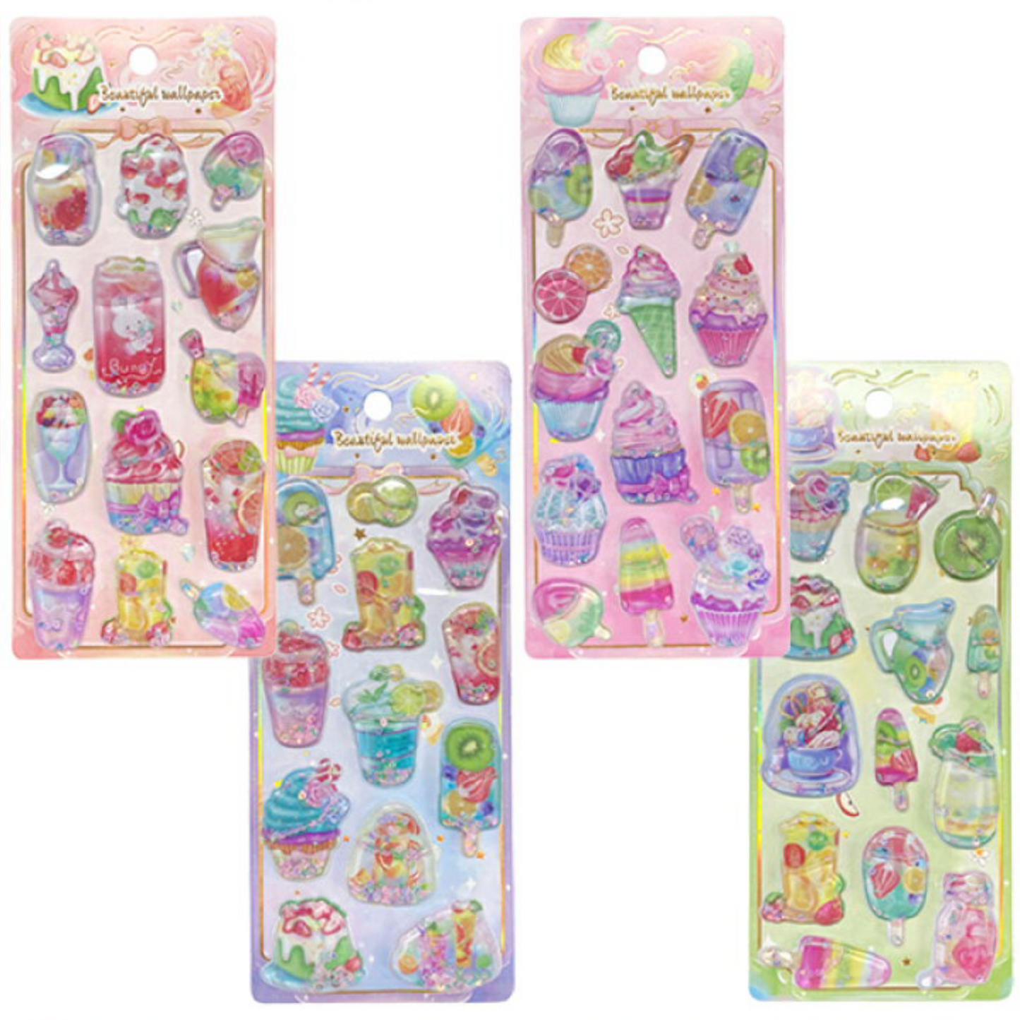 PRE-ORDER! Sticker Sheet - Sweet Water Shaker - Drinks Series