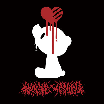 COMING SOON! ACDC RAG x Gloomy Bear - Black Ring Oversized Tee Shirt