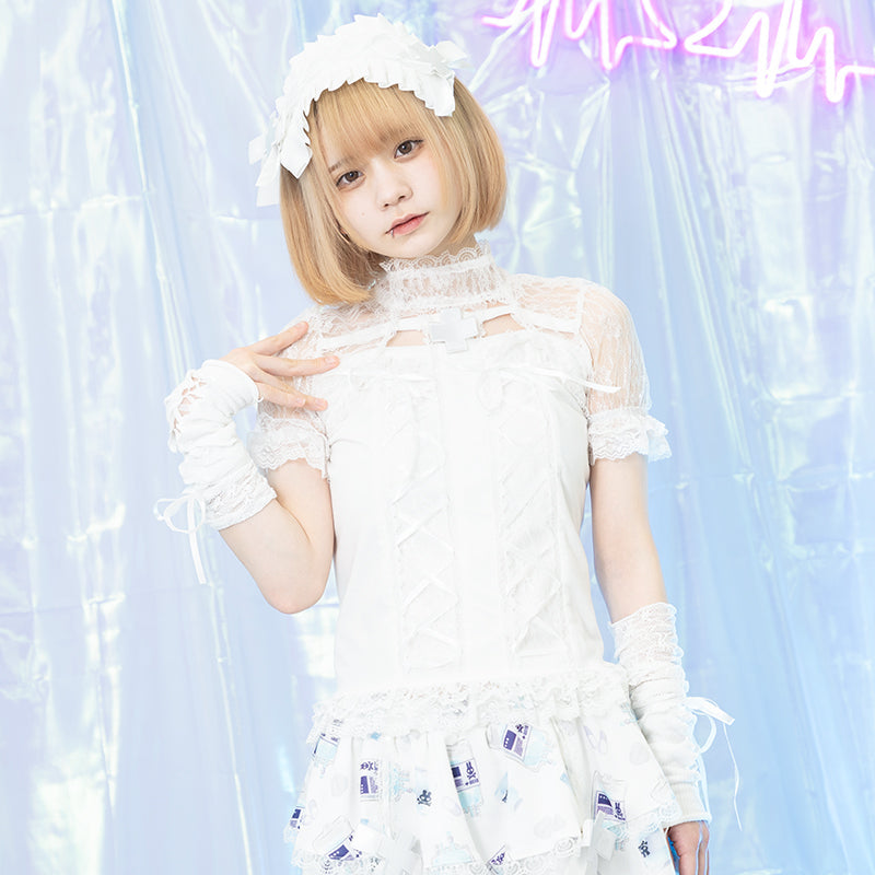 COMING SOON! ACDC RAG - Healing ♡ Heart Lace T-Shirt