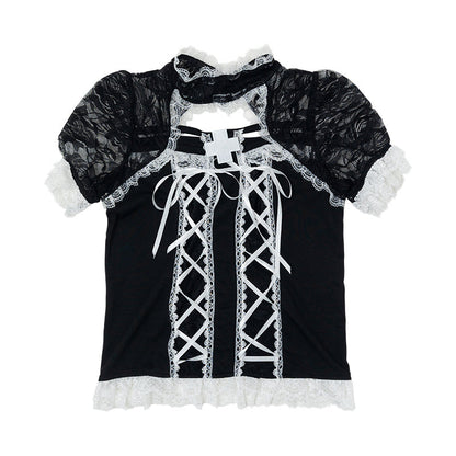 COMING SOON! ACDC RAG - Healing ♡ Heart Lace T-Shirt