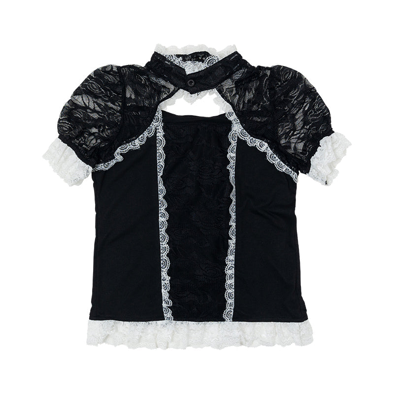 COMING SOON! ACDC RAG - Healing ♡ Heart Lace T-Shirt