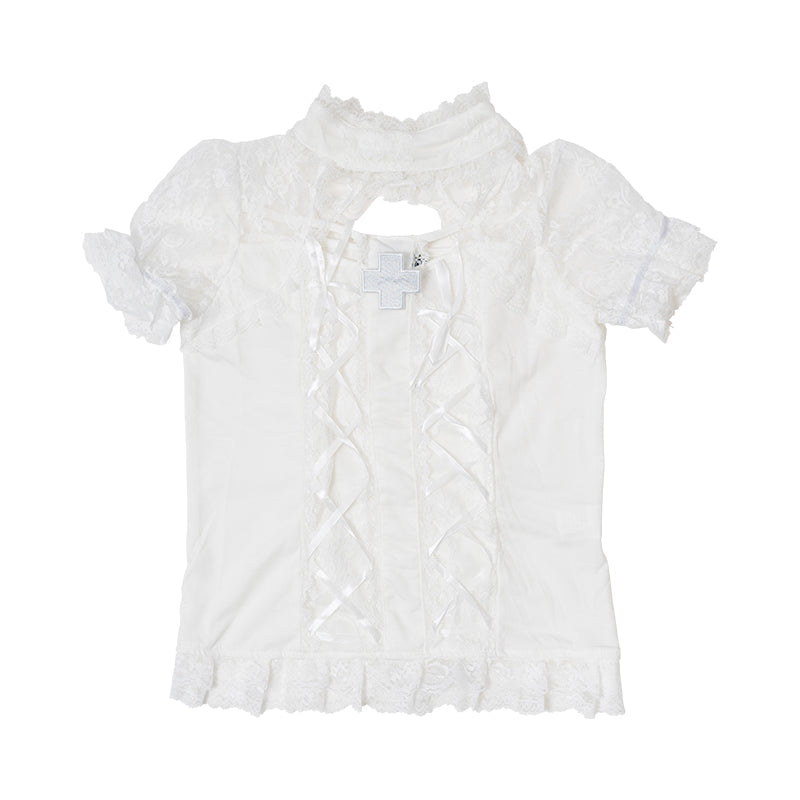 COMING SOON! ACDC RAG - Healing ♡ Heart Lace T-Shirt