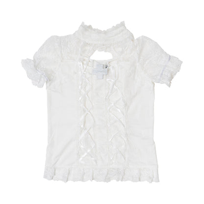 COMING SOON! ACDC RAG - Healing ♡ Heart Lace T-Shirt