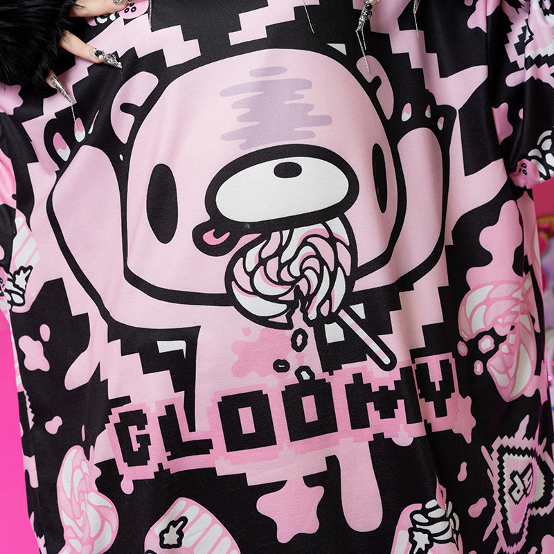 COMING SOON! ACDC RAG Gloomy x Sophie Powers Oversived Tee - Black/Pink