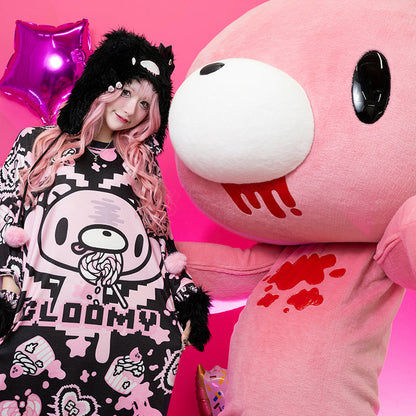 COMING SOON! ACDC RAG Gloomy x Sophie Powers Oversived Tee - Black/Pink