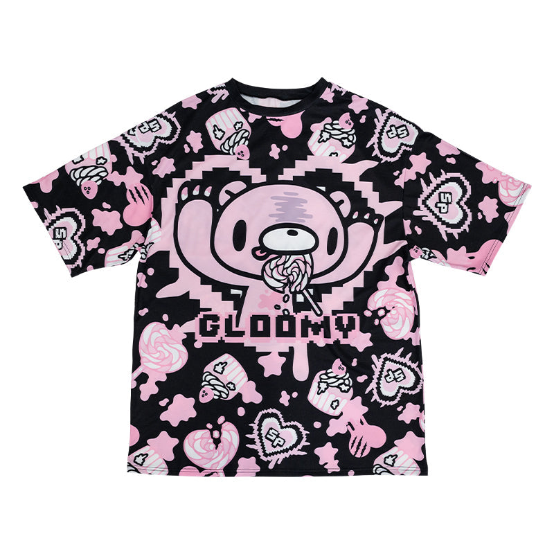 COMING SOON! ACDC RAG Gloomy x Sophie Powers Oversived Tee - Black/Pink