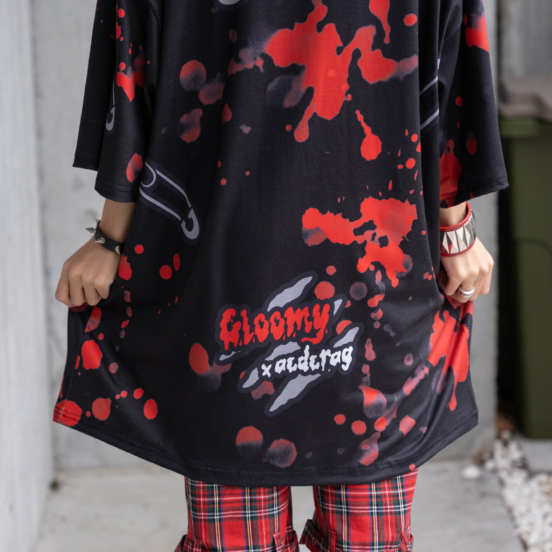 COMING SOON! ACDC RAG x Gloomy Bear - Black Oversized Tee Shirt