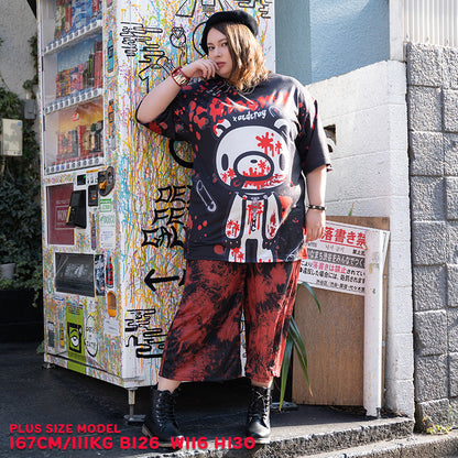 COMING SOON! ACDC RAG x Gloomy Bear - Black Oversized Tee Shirt