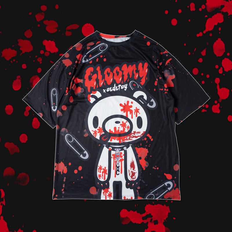 COMING SOON! ACDC RAG x Gloomy Bear - Black Oversized Tee Shirt