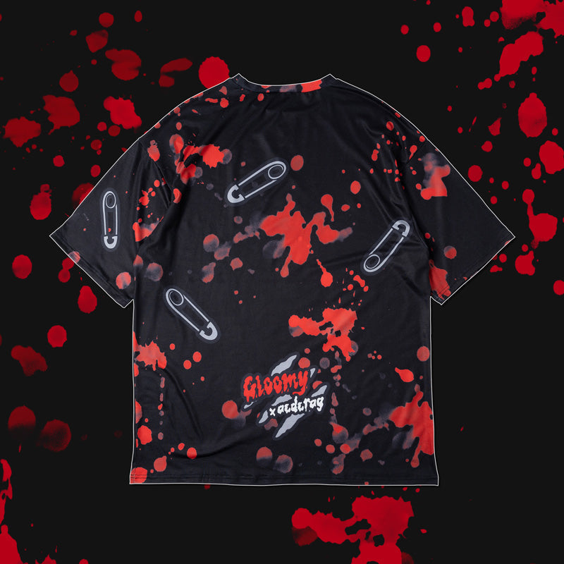 COMING SOON! ACDC RAG x Gloomy Bear - Black Oversized Tee Shirt