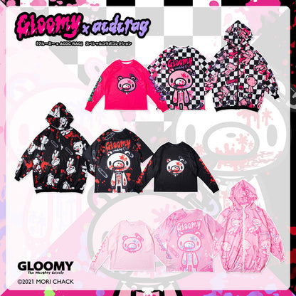 COMING SOON! ACDC RAG x Gloomy Bear - Black Oversized Tee Shirt