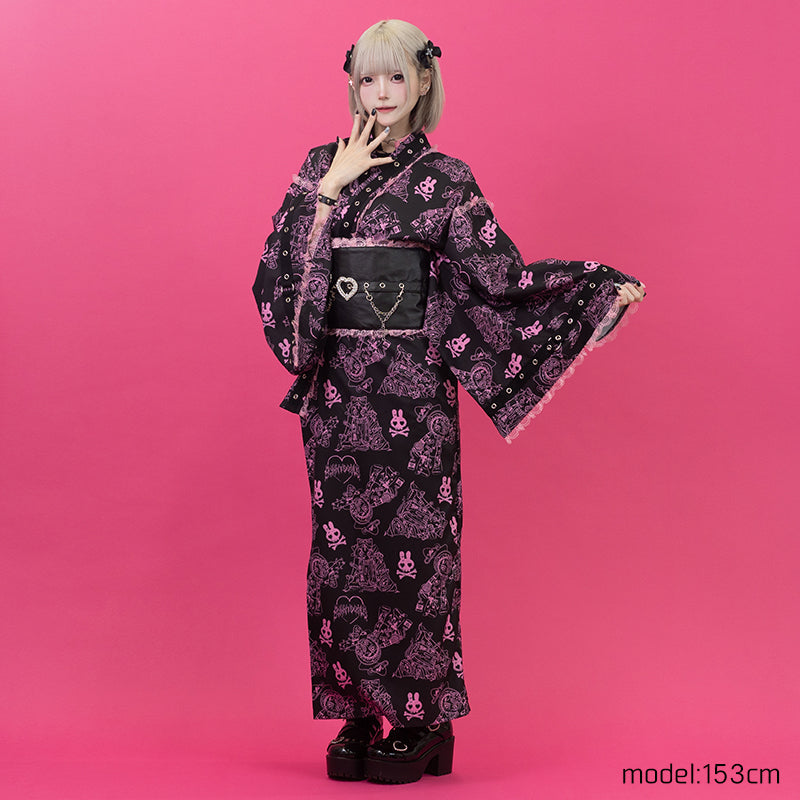 COMING SOON! ACDC RAG - Punky Bunny Kimono