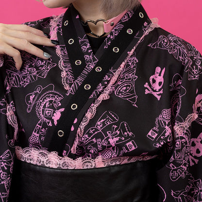 COMING SOON! ACDC RAG - Punky Bunny Kimono