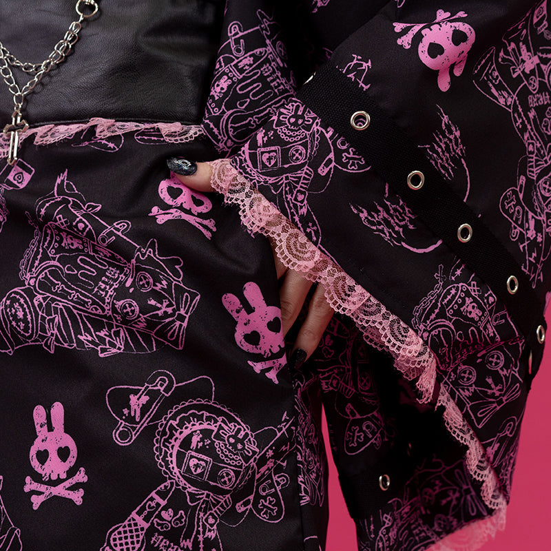 COMING SOON! ACDC RAG - Punky Bunny Kimono