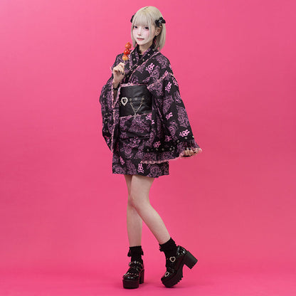 COMING SOON! ACDC RAG - Punky Bunny Kimono