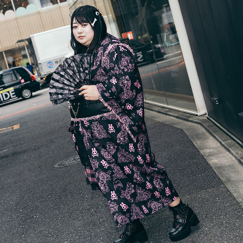 COMING SOON! ACDC RAG - Punky Bunny Kimono