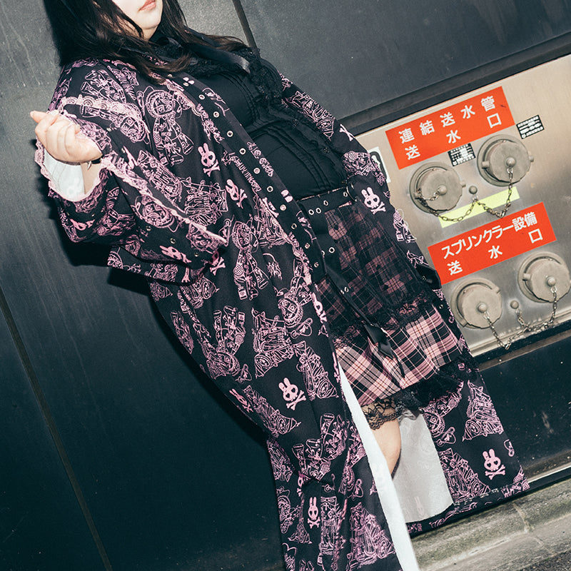 COMING SOON! ACDC RAG - Punky Bunny Kimono
