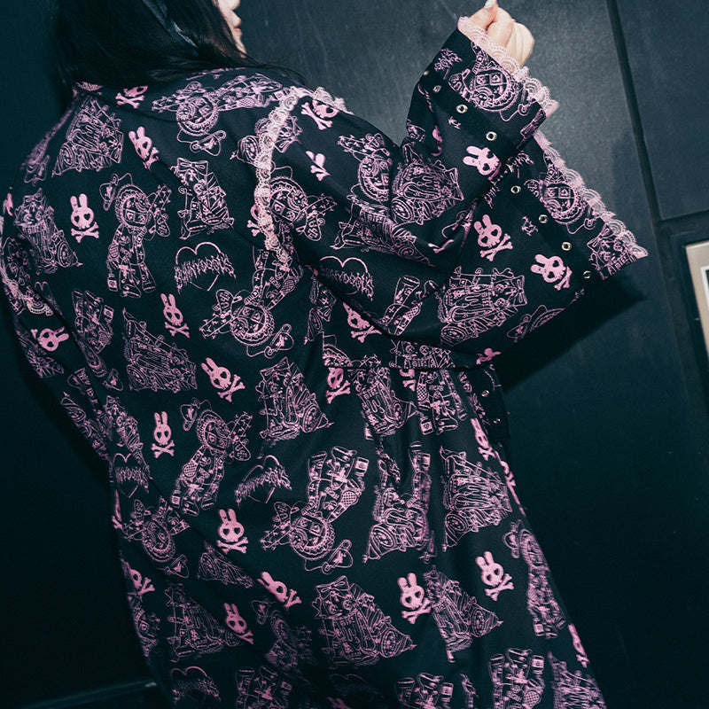 COMING SOON! ACDC RAG - Punky Bunny Kimono