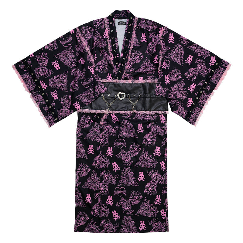 COMING SOON! ACDC RAG - Punky Bunny Kimono