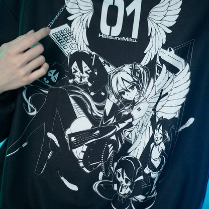 COMING SOON! ACDC RAG - Hatsune Miku Punk Hoodie
